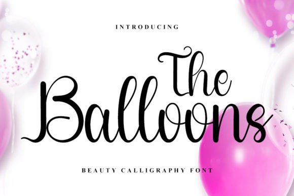 The Balloons Font