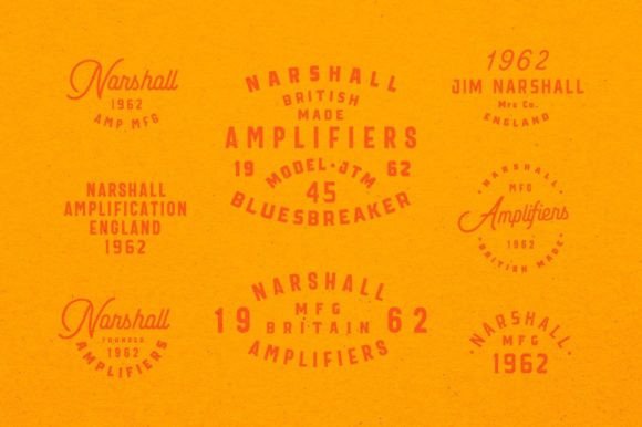 The Bartender Font Poster 2