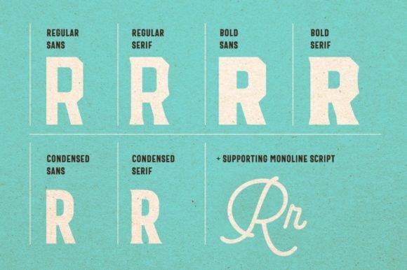 The Bartender Font Poster 5