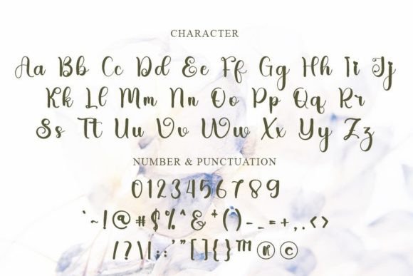 The Beauty Font Poster 3