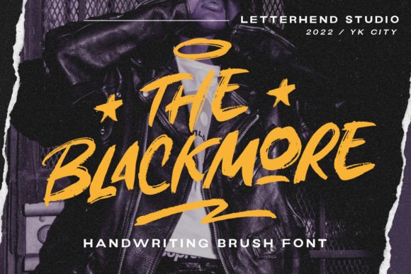 The Blackmore Font Poster 1