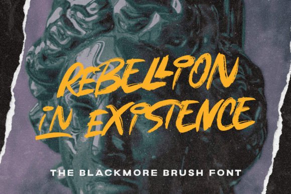 The Blackmore Font Poster 4