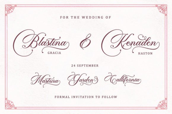 The Blanger Font Poster 10