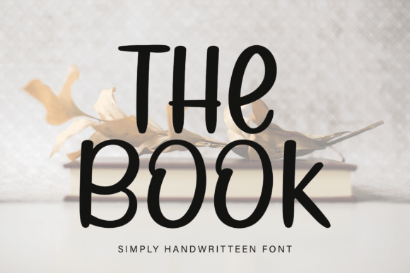 The Book Font Poster 1