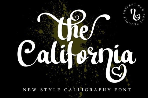 The California Font Poster 1