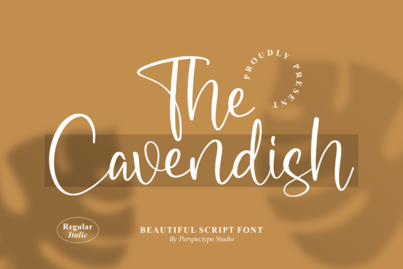 The Cavendish Font Poster 1