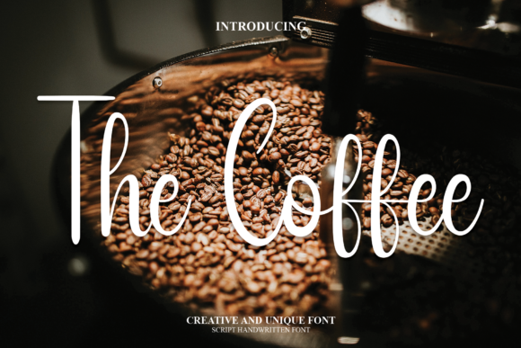 The Coffee Font Poster 1