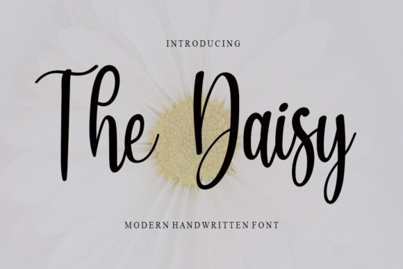 The Daisy Font Poster 1