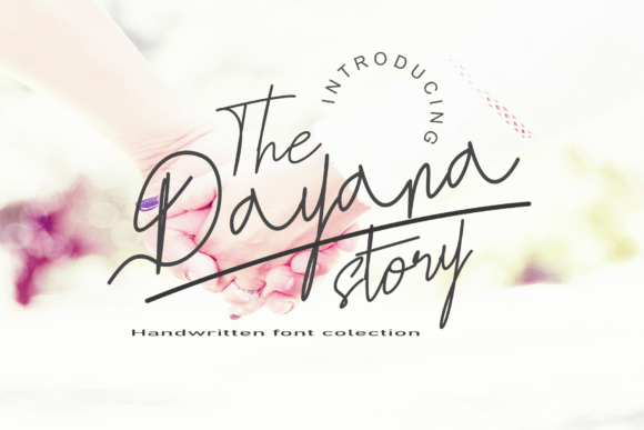 The Dayana Story Font Poster 1