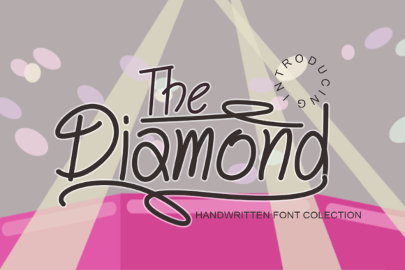 The Diamond Font Poster 1