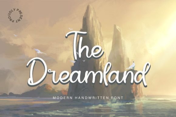 The Dreamland Font Poster 1