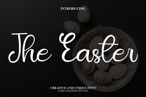 The Easter Font Poster 1