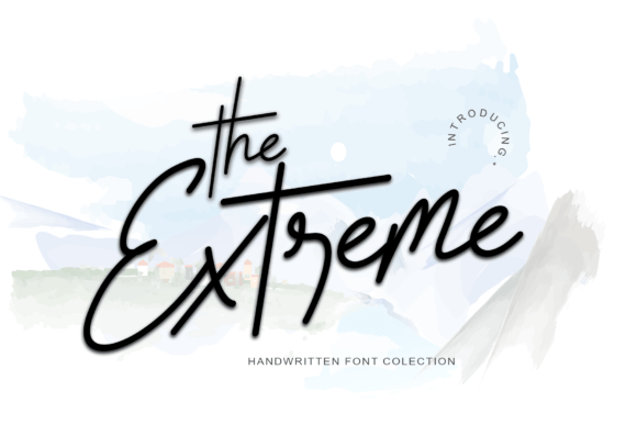 The Extreme Font Poster 1