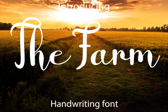 The Farm Font Poster 1