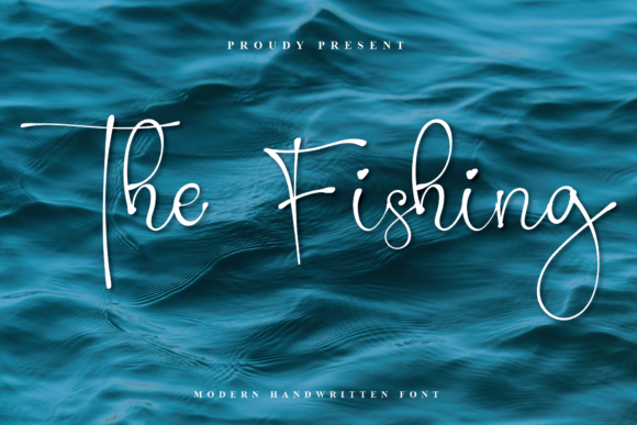 The Fishing Font Poster 1
