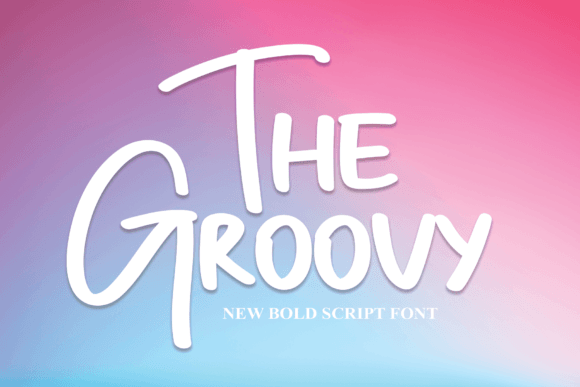 The Groovy Font Poster 1