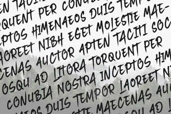 The Hallow Font Poster 4