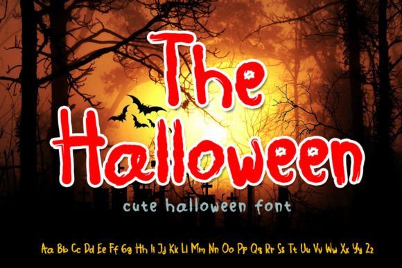 The Halloween Font Poster 1