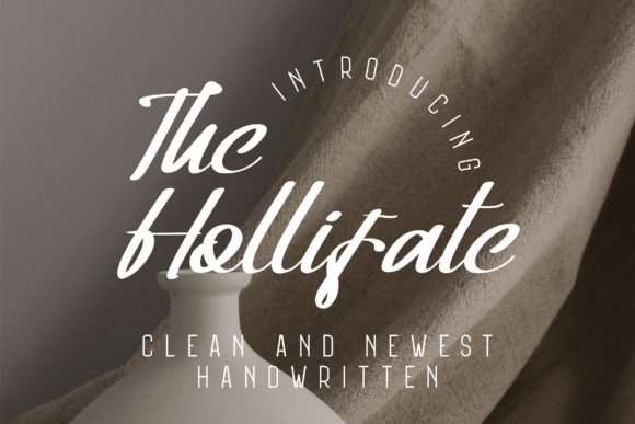 The Hollifate Font Poster 1