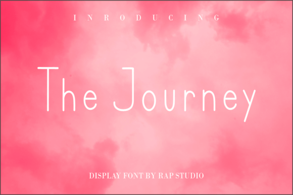The Journey Font Poster 1