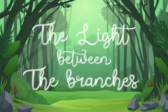 The Jungle Font Poster 2