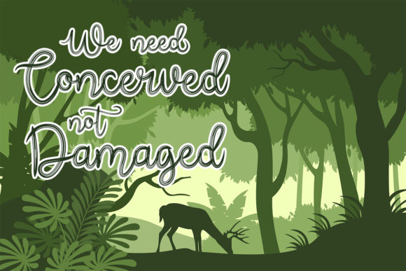 The Jungle Font Poster 3