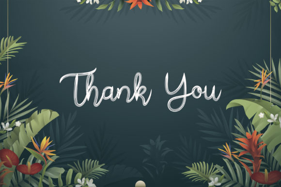 The Jungle Font Poster 5