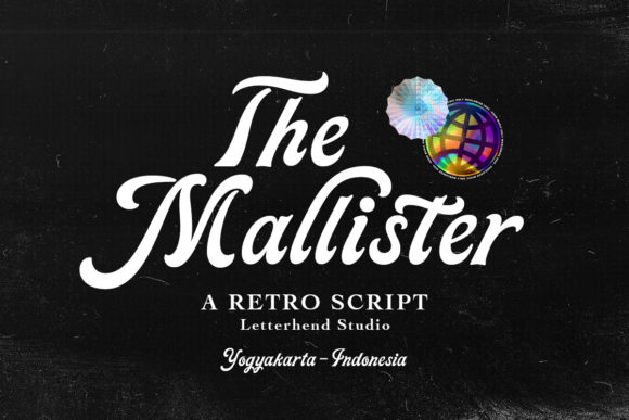The Mallister Font Poster 1
