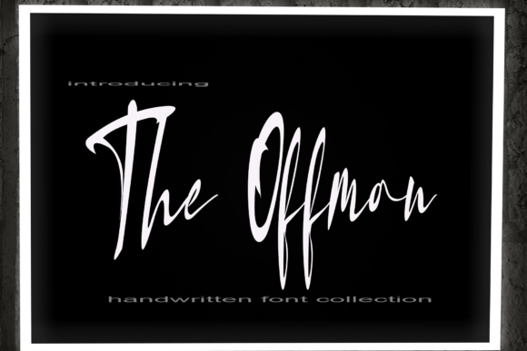 The Offman Font Poster 1