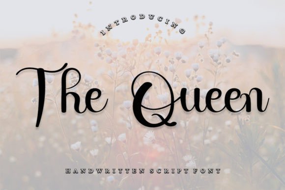 The Queen Font Poster 1