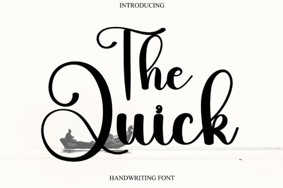 The Quick Font