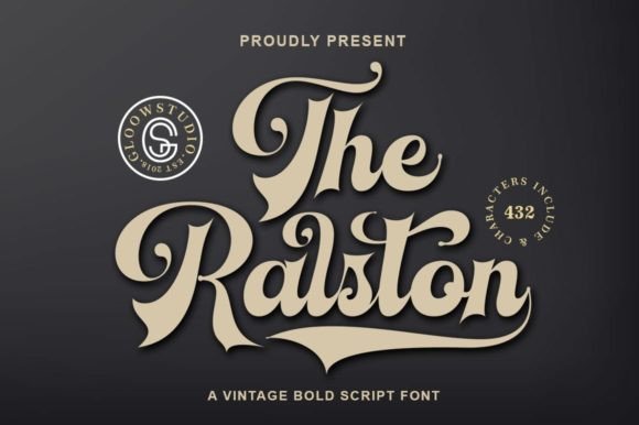 The Ralston Font Poster 1