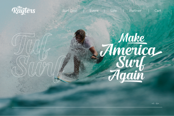 The Rayters Font Poster 7