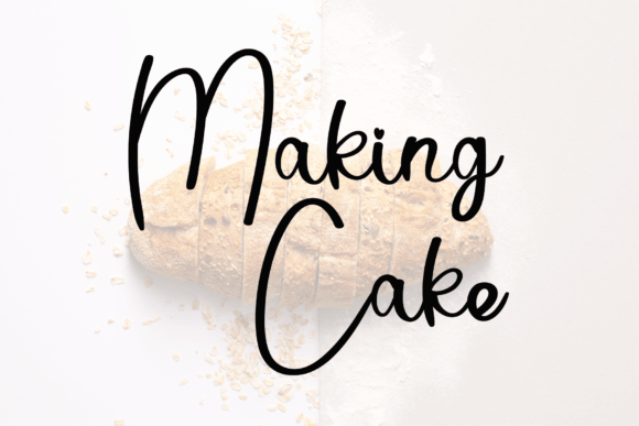 The Recipe Font Poster 3