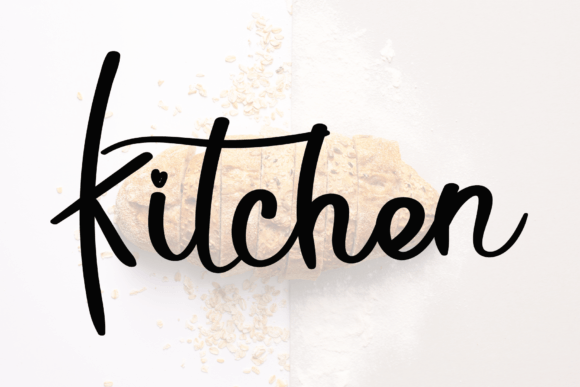 The Recipe Font Poster 4