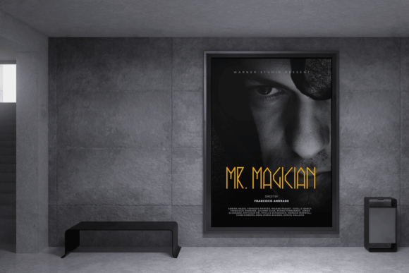 The Revenger Font Poster 3