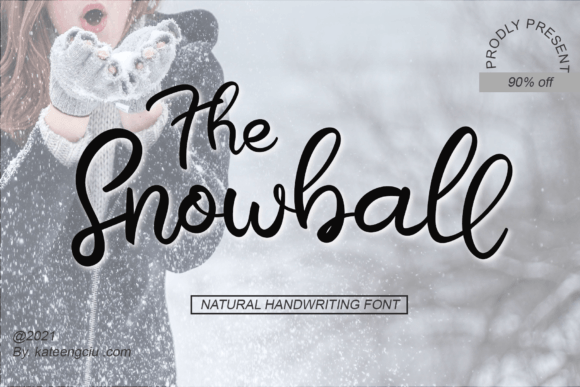 The Snowball Font Poster 1
