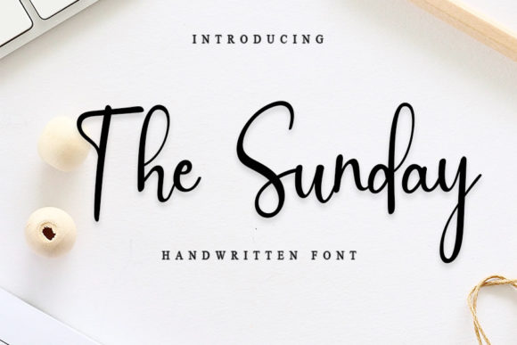 The Sunday Font