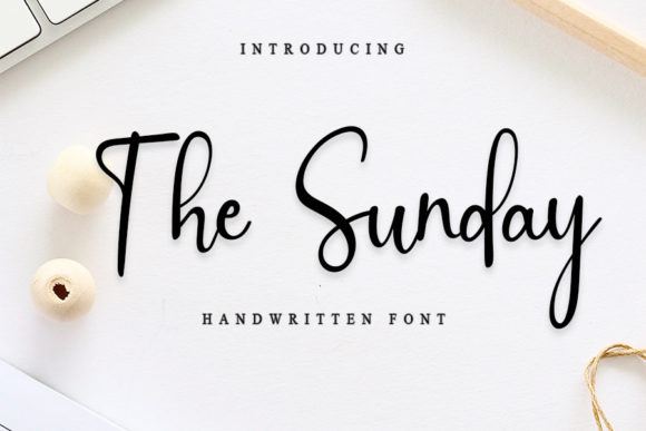 The Sunday Font Poster 1