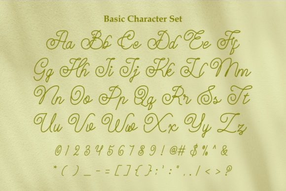 The Weddington Font Poster 3