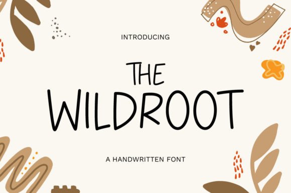 The Wildroot Font Poster 1