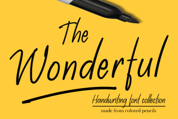 The Wonderful Font Poster 1