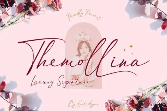 Themollina Font Themollina Font Poster 1