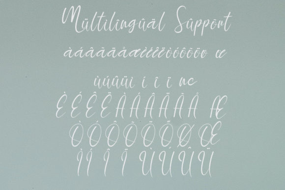 Thethors Font Poster 7