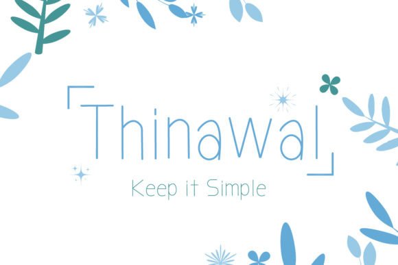 Thinawal Font Poster 1