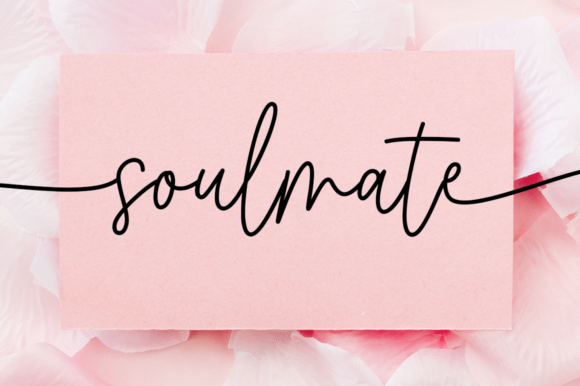 Think Pink Font Poster 2