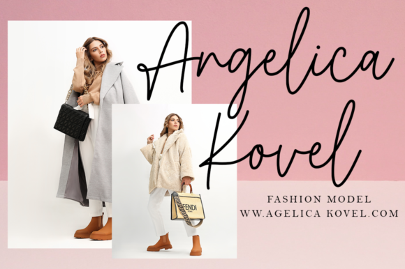 Think Pink Font Poster 9