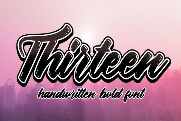 Thirteen Font