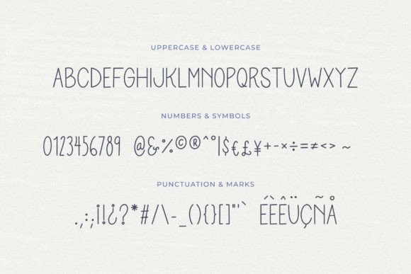 Thompson Font Poster 2