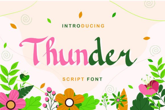 Thunder Font